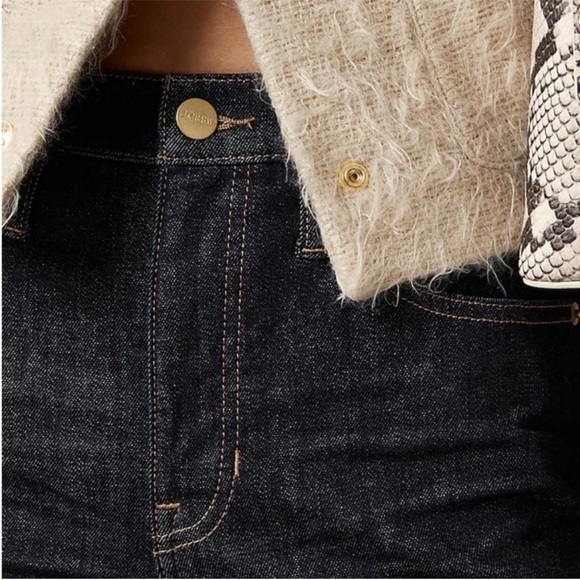 NWT J.Crew High-Rise Bootcut Jeans Classic Flare Super Stretch Denim Size 27 - Picture 2 of 14